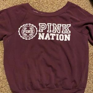 pink nation top